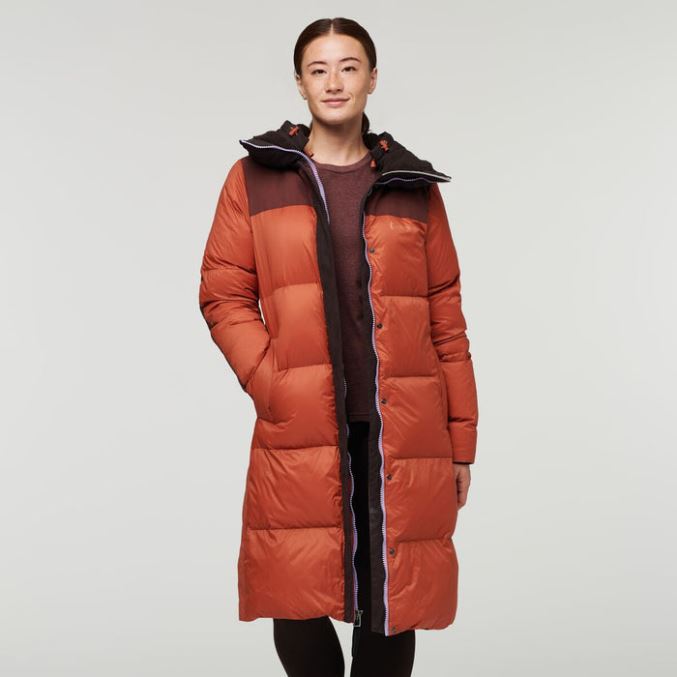 Solazo Alas Parka Naiset Cotopaxi Cavern-spice Hot