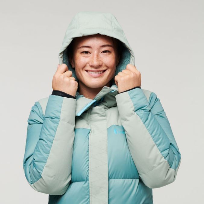 Solazo Alas Parka Naiset Hopea-siniruoho Cotopaxi Uusi