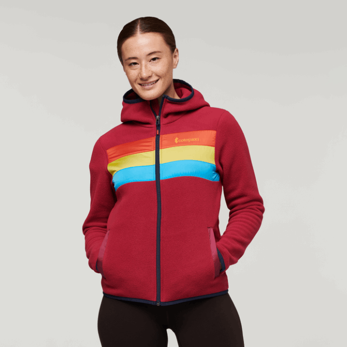 Cotopaxi Vaaravyöhyke Alkuperäinen Teca Fleece Hupullinen Täysi Vetoketjullinen Naisten Takki