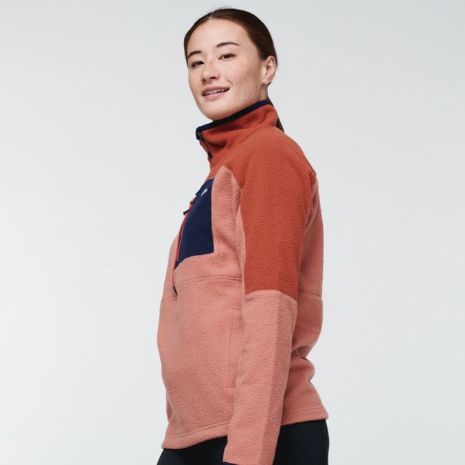 Hot Abrazo Puolivetoketjuinen Fleecetakki Naisten Cotopaxi Spice-earthen