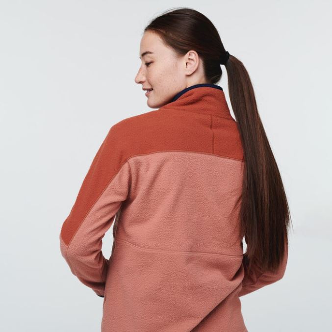 Hot Abrazo Puolivetoketjuinen Fleecetakki Naisten Cotopaxi Spice-earthen