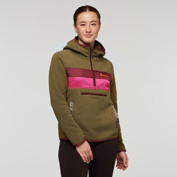 Teca Fleece Hupullinen Puolivetoketjutakki Kierrätetty Naisten Nurmikko Kotiin Cotopaxi Merkki