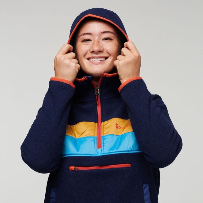 Teca Fleece Hupullinen Puolivetoketjutakki Kierrätetty Naisten Alkuperäinen Cotopaxi Kenkäperho