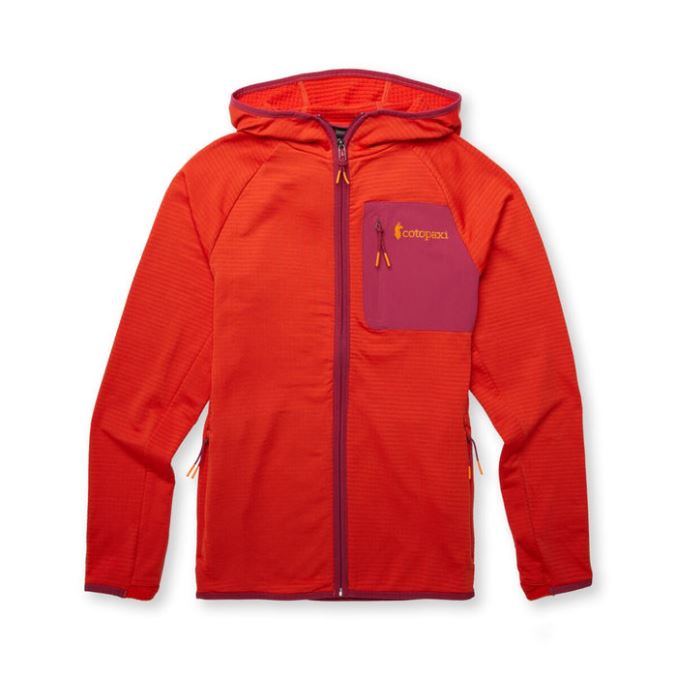 Canyon Otero Fleece Täysvetoketjullinen Hupullinen Naisten Cotopaxi Hot