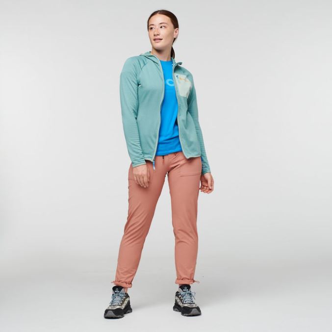 Uusi Otero Fleece Täysvetoketjullinen Hupullinen Naisten Cotopaxi Bluegrass