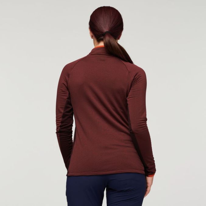 Alkuperä Kastanja Otero Fleece Puolivetoketjupusero Naisten Cotopaxi