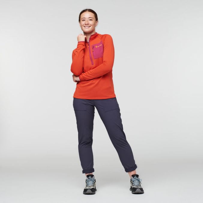 Otero Fleece Puolivetoketjullinen Naisten Cotopaxi Canyon -merkki