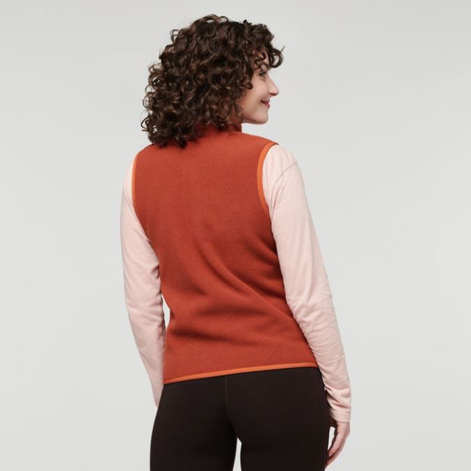 Cotopaxi Teca Fleece-liivi Naisten Merkki Cajun Spice