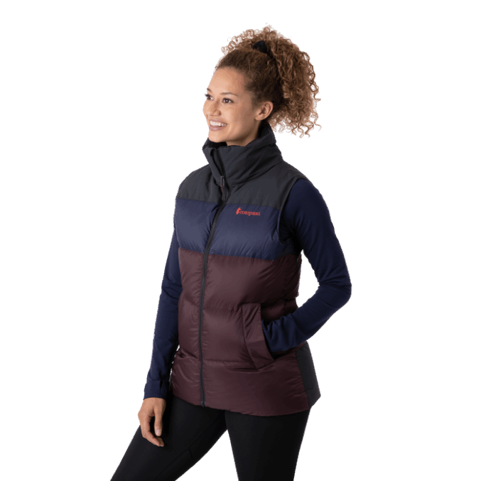 Merkki Musta-musta Iiris Cotopaxi Solazo Untuvaliivi Naisille