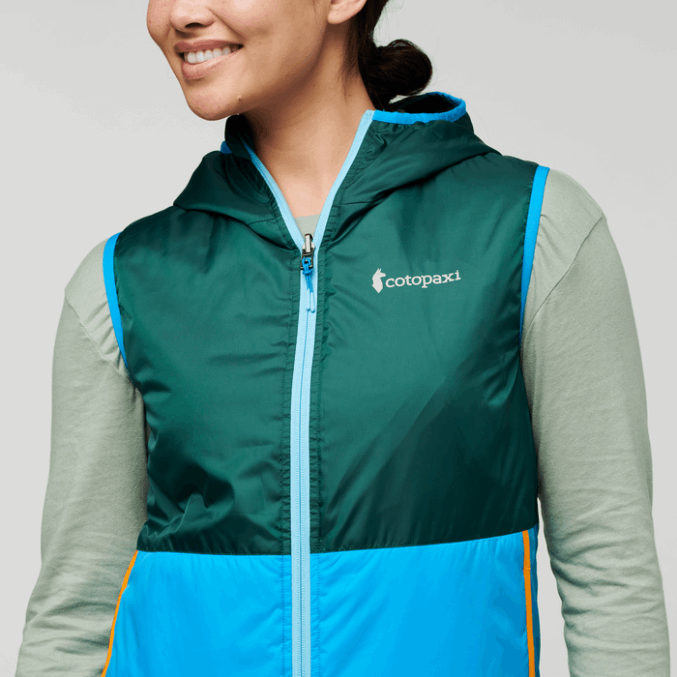 Teak Lämmin Hupullinen Liivi Naisten Cotopaxi Pensacola Alkuperäinen