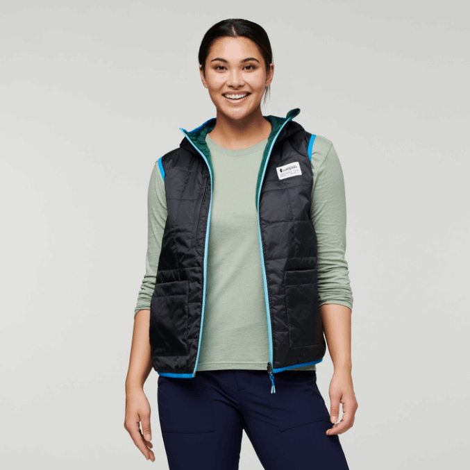 Teak Lämmin Hupullinen Liivi Naisten Cotopaxi Pensacola Alkuperäinen