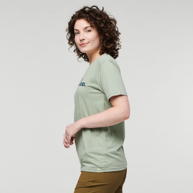 Villin Lännen Orgaaninen T-paita Naisten Hopealehtinen Cotopaxi -kokoelmat