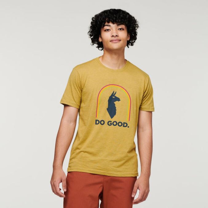 Hops Sunshine Do Good Luomu T-paita Miesten Merkki Cotopaxi
