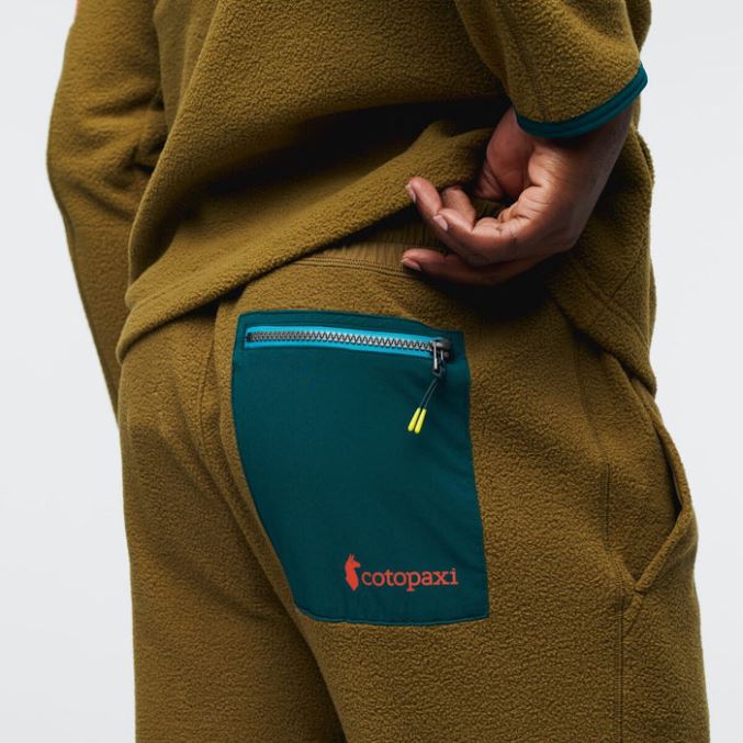 Muoti Cotopaxi Hug Fleece Jogger Miesten Tammi