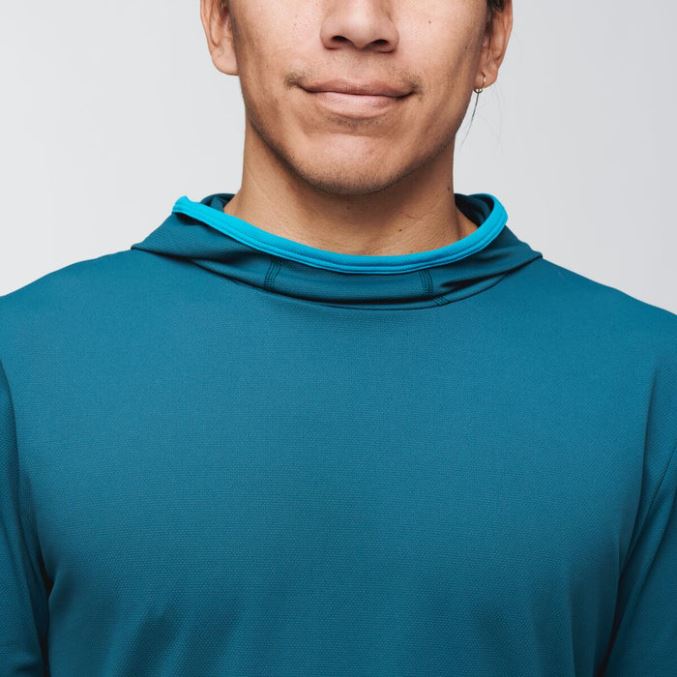 Cotopaxi Sombra Sun Huppari Miesten Merkki Syvä Ocean