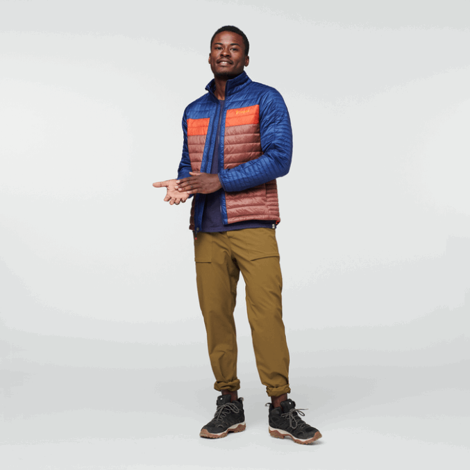 Alkuperäinen Meri-kastanja Cotopaxi Capa Eristetty Miesten Takki