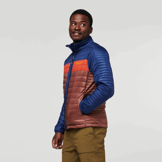 Alkuperäinen Meri-kastanja Cotopaxi Capa Eristetty Miesten Takki