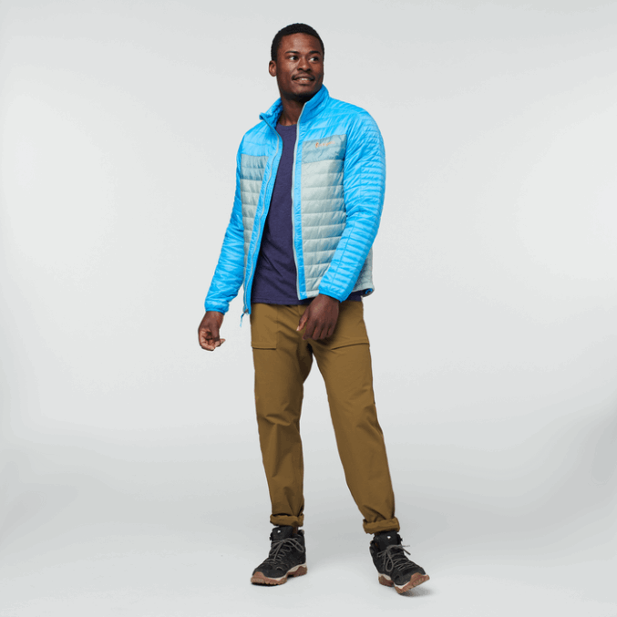 Capa Eristetty Miesten Takki Cotopaxi Suolaisen Veden Hopea Paras