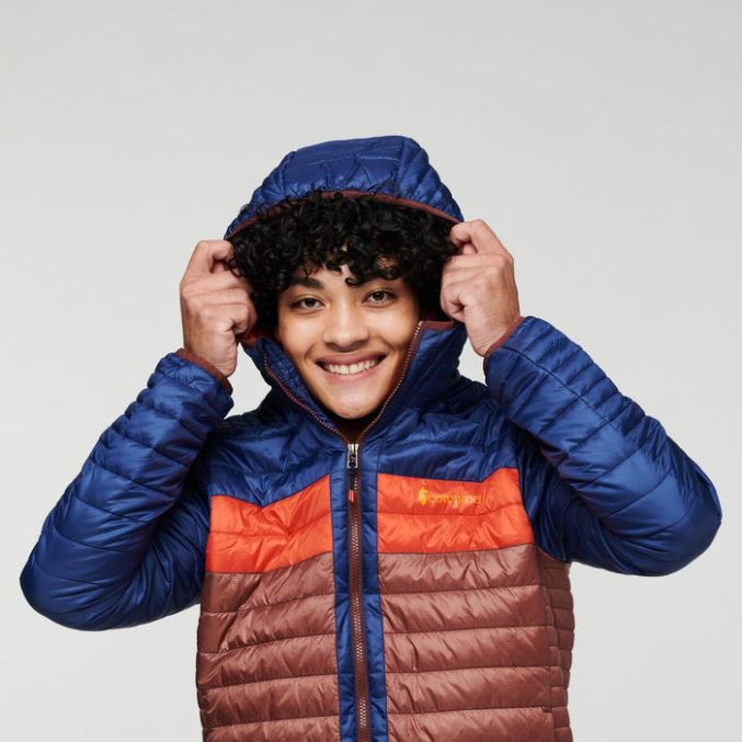 Capa Eristetty Hupullinen Miesten Takki Cotopaxi Maritime-chestnut