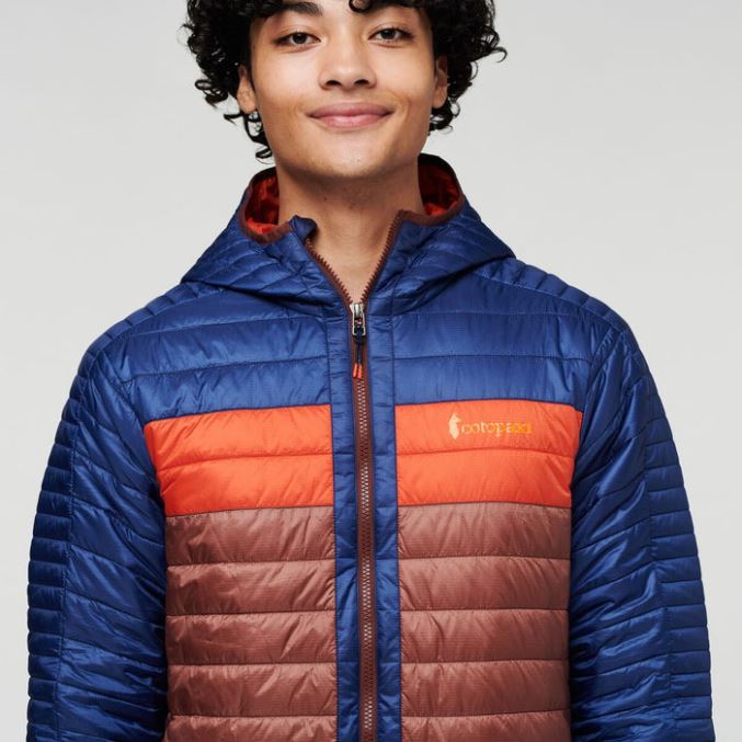 Capa Eristetty Hupullinen Miesten Takki Cotopaxi Maritime-chestnut