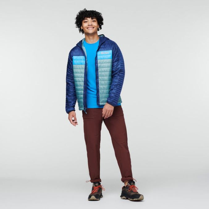 Capa Eristetty Hupullinen Miesten Takki Meri-bluegrass Cotopaxi