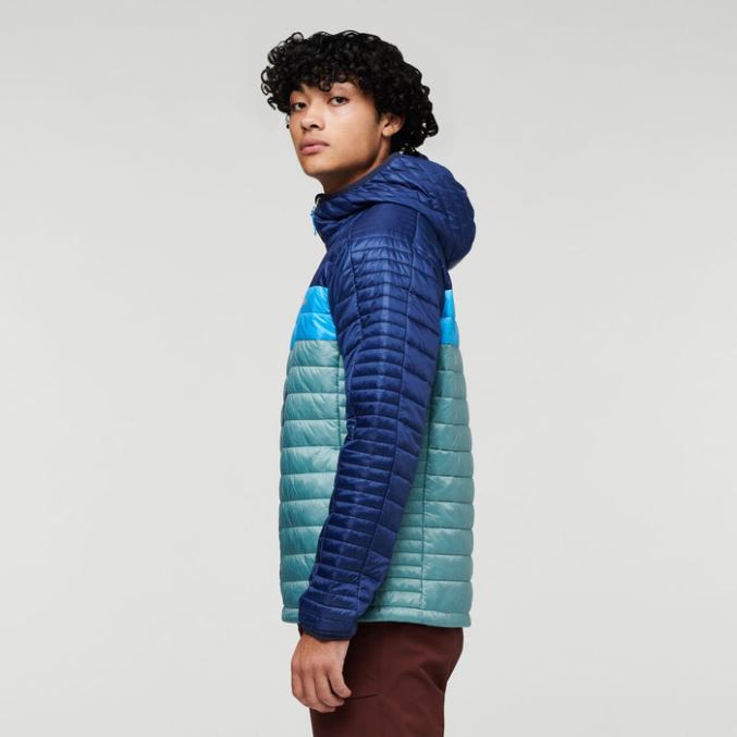 Capa Eristetty Hupullinen Miesten Takki Meri-bluegrass Cotopaxi