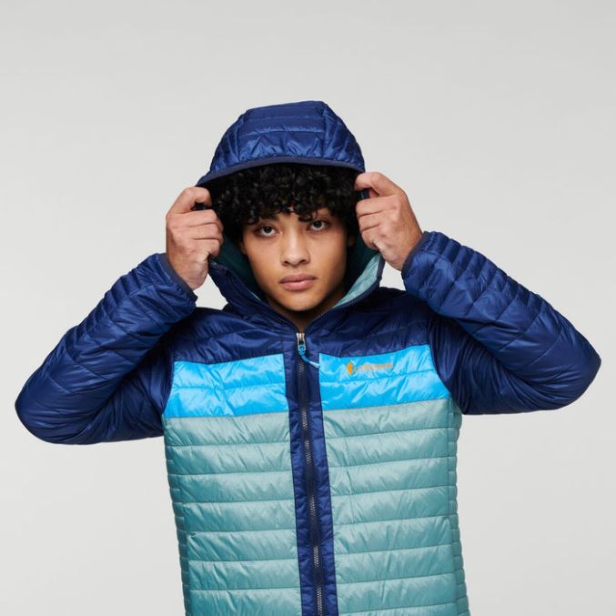 Capa Eristetty Hupullinen Miesten Takki Meri-bluegrass Cotopaxi