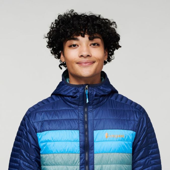 Capa Eristetty Hupullinen Miesten Takki Meri-bluegrass Cotopaxi