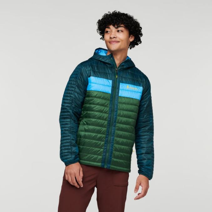 Cotopaxi Syvänmeren-metsän Alkuperä Capa Eristetty Hupullinen Miesten Takki