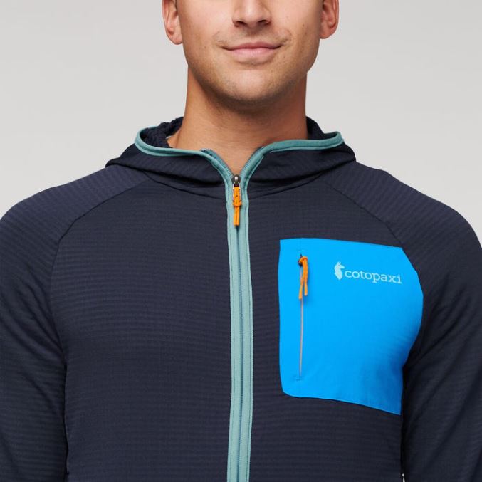 Cotopaxi Muoti Grafiitti Otero Fleece Täysvetoketjullinen Hupullinen Miesten Takki