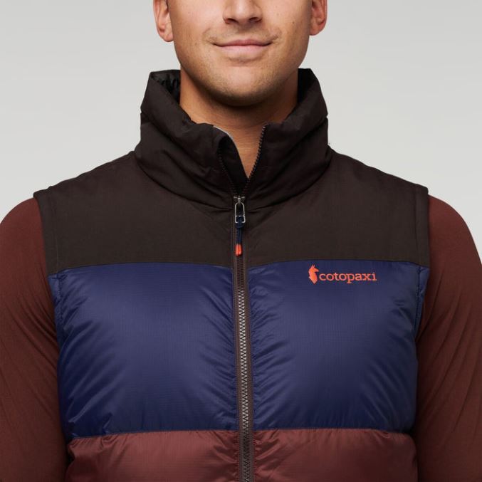 Luola-kastanja Alkuperäinen Cotopaxi Solazo Untuvaliivi Miehiä