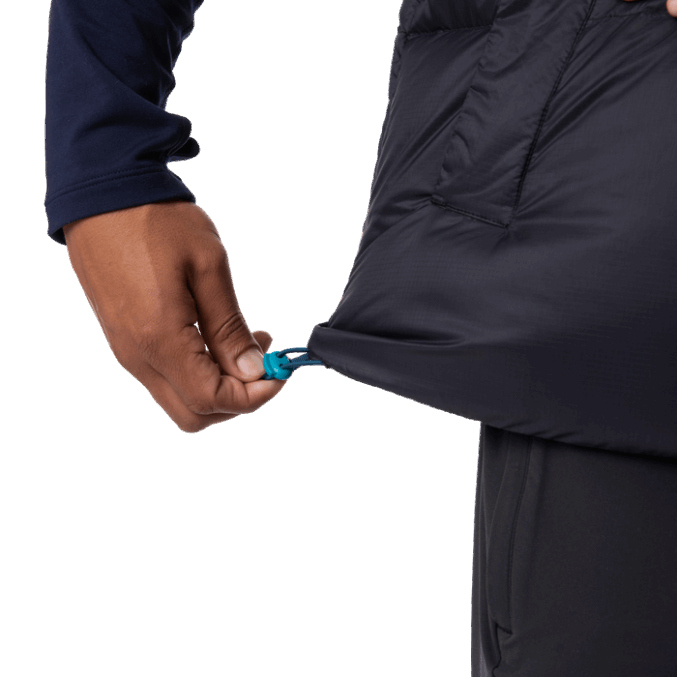 Rautamusta Kuuma Solazo Untuvaliivi Miesten Cotopaxi