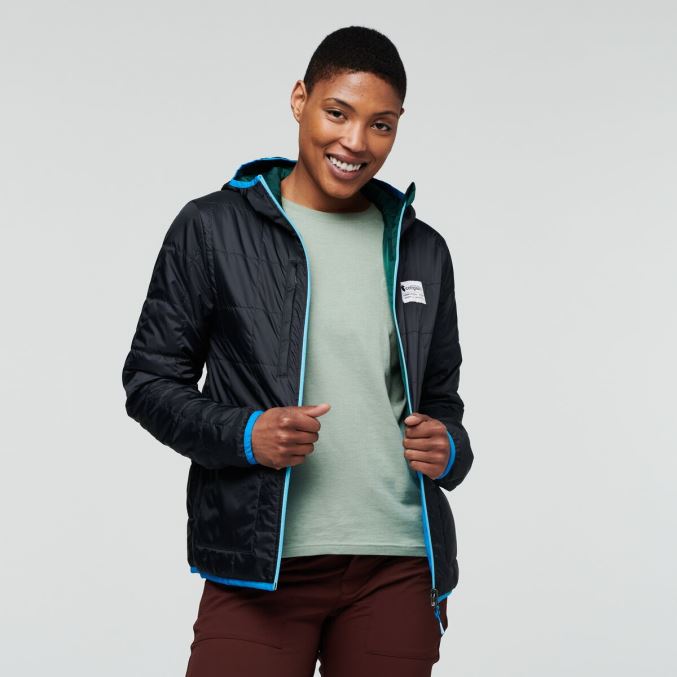 Pensacola Cotopaxi Hot Teak Lämmin Hupullinen Naisten Takki