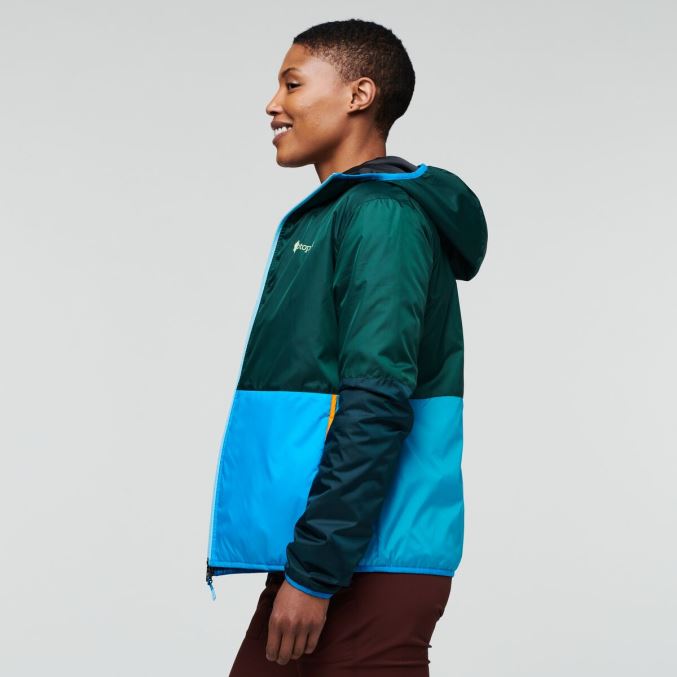 Pensacola Cotopaxi Hot Teak Lämmin Hupullinen Naisten Takki