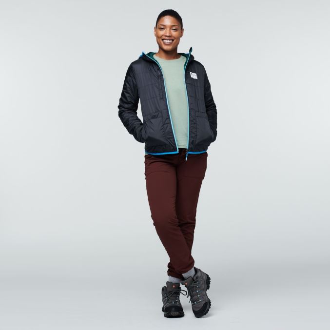 Pensacola Cotopaxi Hot Teak Lämmin Hupullinen Naisten Takki