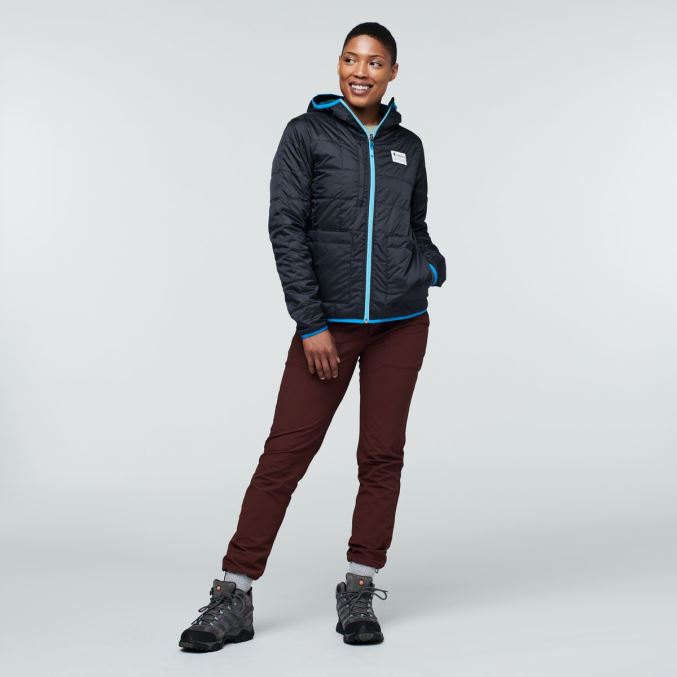 Pensacola Cotopaxi Hot Teak Lämmin Hupullinen Naisten Takki