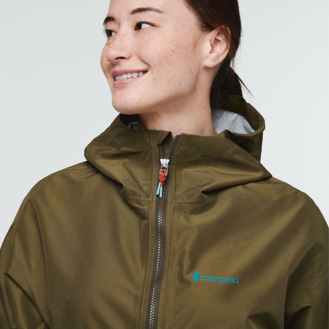 Tuotemerkit Cotopaxi Sky Rain Anorak Women Oak