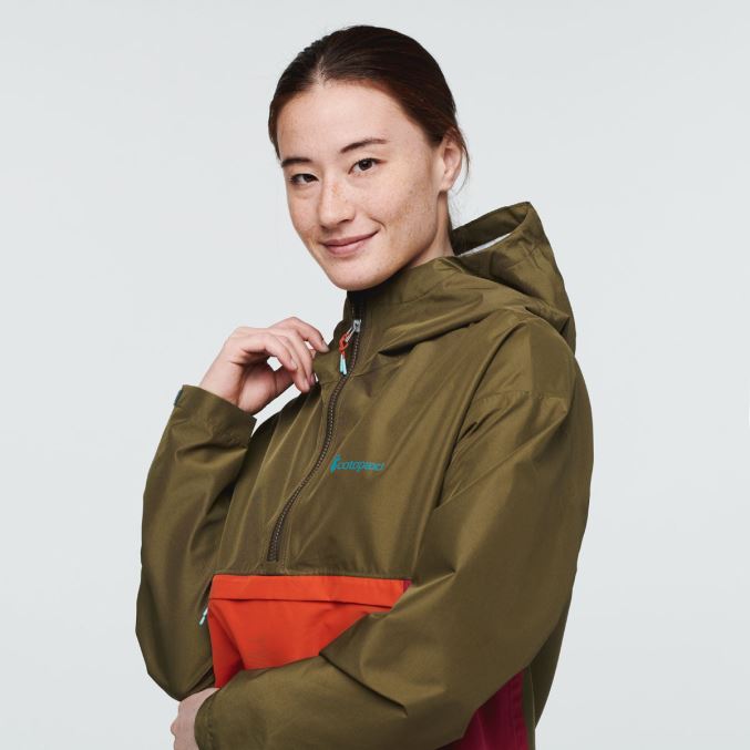 Tuotemerkit Cotopaxi Sky Rain Anorak Women Oak