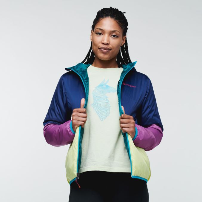 Kuuma Videonauha Teak Lämmin Hupullinen Takki Naisten Cotopaxi