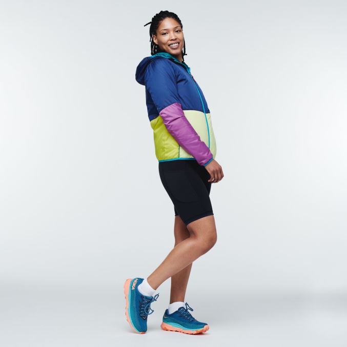 Kuuma Videonauha Teak Lämmin Hupullinen Takki Naisten Cotopaxi