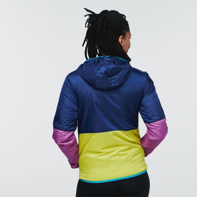 Kuuma Videonauha Teak Lämmin Hupullinen Takki Naisten Cotopaxi