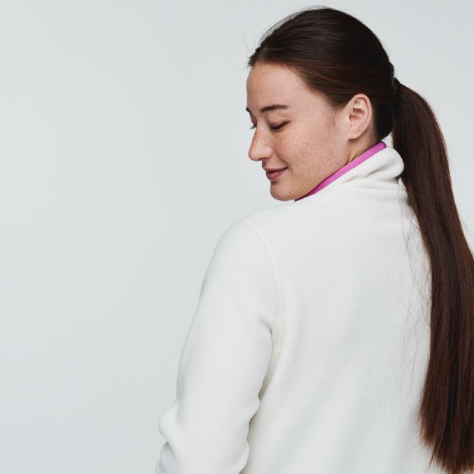 Alkuperäinen Cotopaxi Bee Teak Fleece Naisten Villapaita