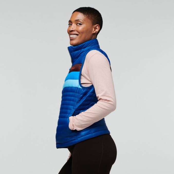Fuego Down Vest Women Cotopaxi Pacific Stripes Fashion