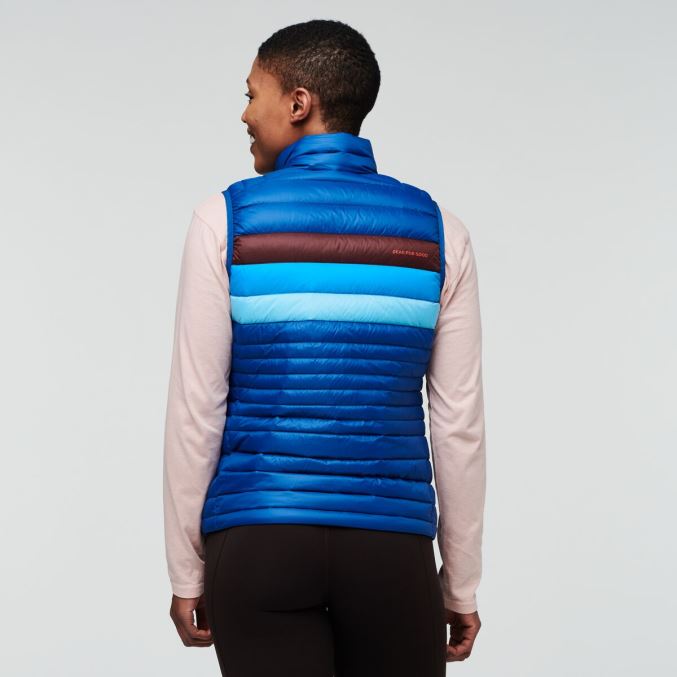 Fuego Down Vest Women Cotopaxi Pacific Stripes Fashion