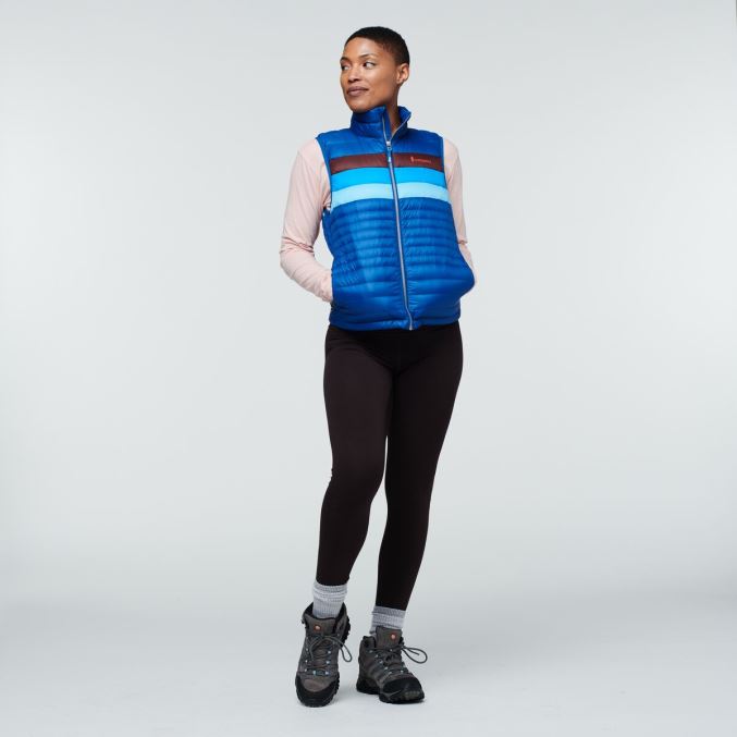 Fuego Down Vest Women Cotopaxi Pacific Stripes Fashion