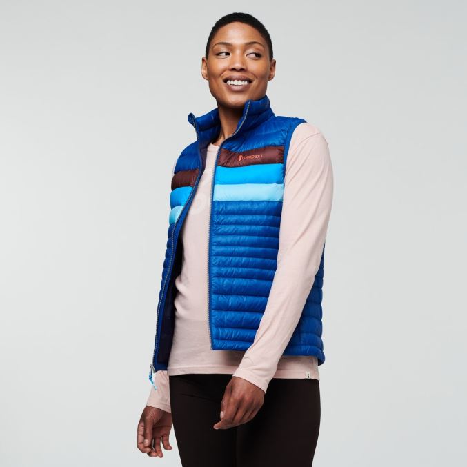 Fuego Down Vest Women Cotopaxi Pacific Stripes Fashion
