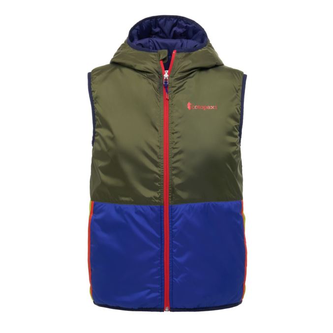 Cotopaxi Oliiviöljy Teak Lämmin Hupullinen Liivi Naisten Alkuperäinen