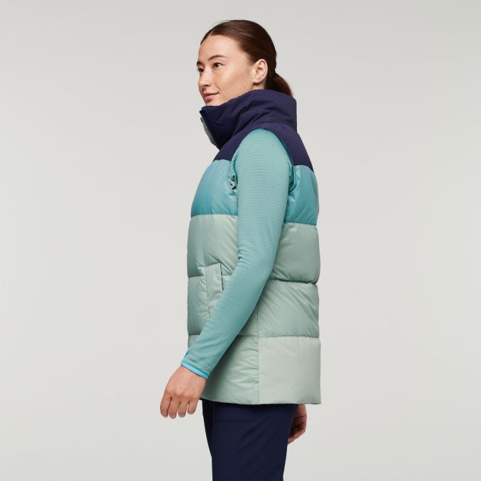 Cotopaxi Hot Solazo Untuvaliivi Naisten Meri-hopea