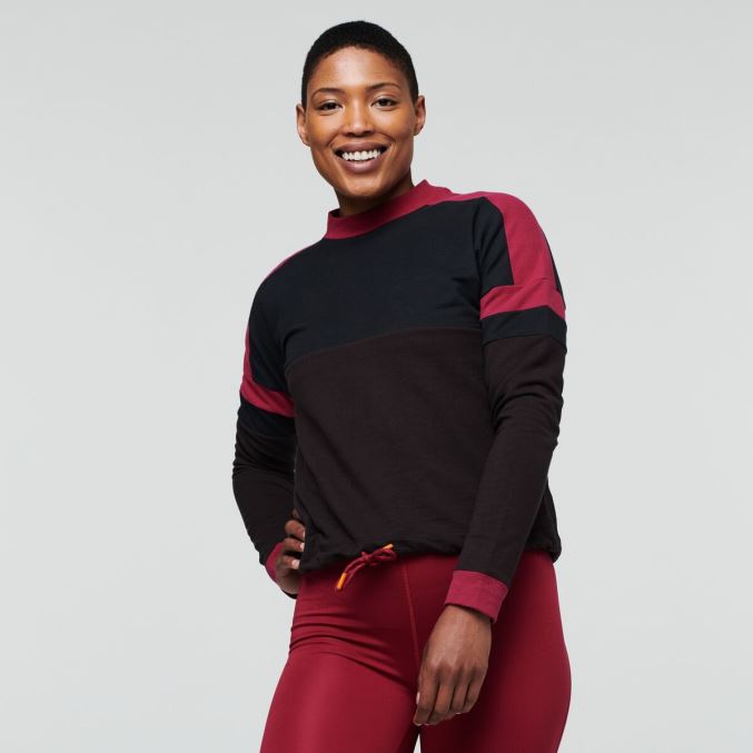 Cotopaxi Bandera Collegepaita Naisten Muoti Black-cavern