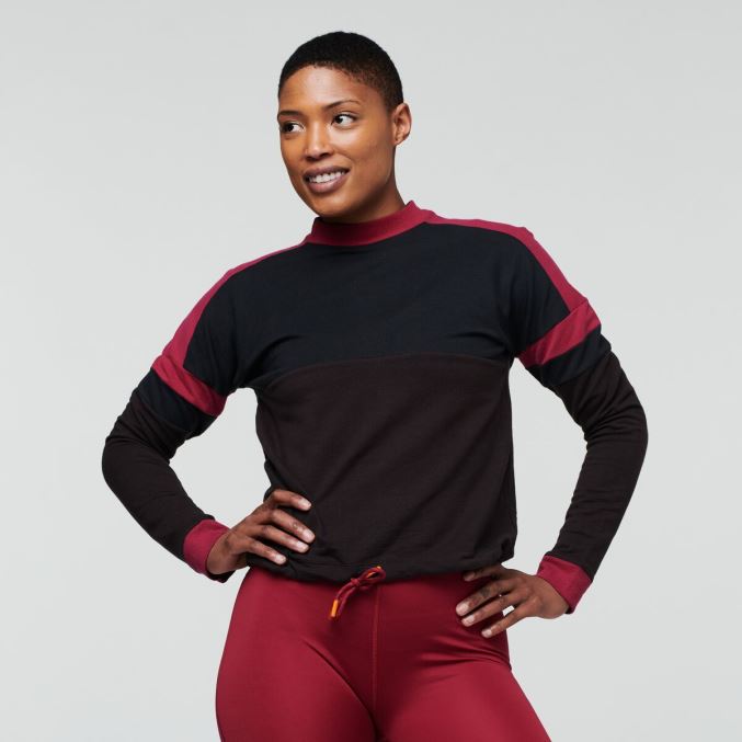 Cotopaxi Bandera Collegepaita Naisten Muoti Black-cavern